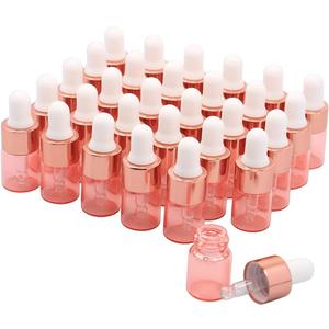 30 Pack Pink Glass Dropper Bottles - Essential Oils Mini Sample Bottles DIY Perfume Cosmetic Containers (2ml) 30 Pack Pink Glass Dropper Bottles - Essential Oils Mini Sample Bottles DIY Perfume Cosmetic Containers (2ml)