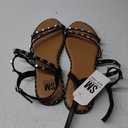 SM New York Adalyn Black Sandals 10