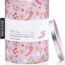 M&SENSE Pink Pepper Peony Scented Candle, Medium Jar 11.3oz | Natural Soy Wax, Floral Candles, Up to 70 Hours Burning, Long-lasting Fragrance, Gift for Spring Holiday