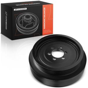 A-Premium Engine Harmonic Balancer Pulley - DOHC 3.0L - Compatible with BMW Cars - 06-13 - X5, 128i, 130i, 325i, 325Xi, 328i, 328Xi, 328i 528i xDrive, 330i, 330Xi, 525i, 525Xi, 530i, 530Xi, Z4