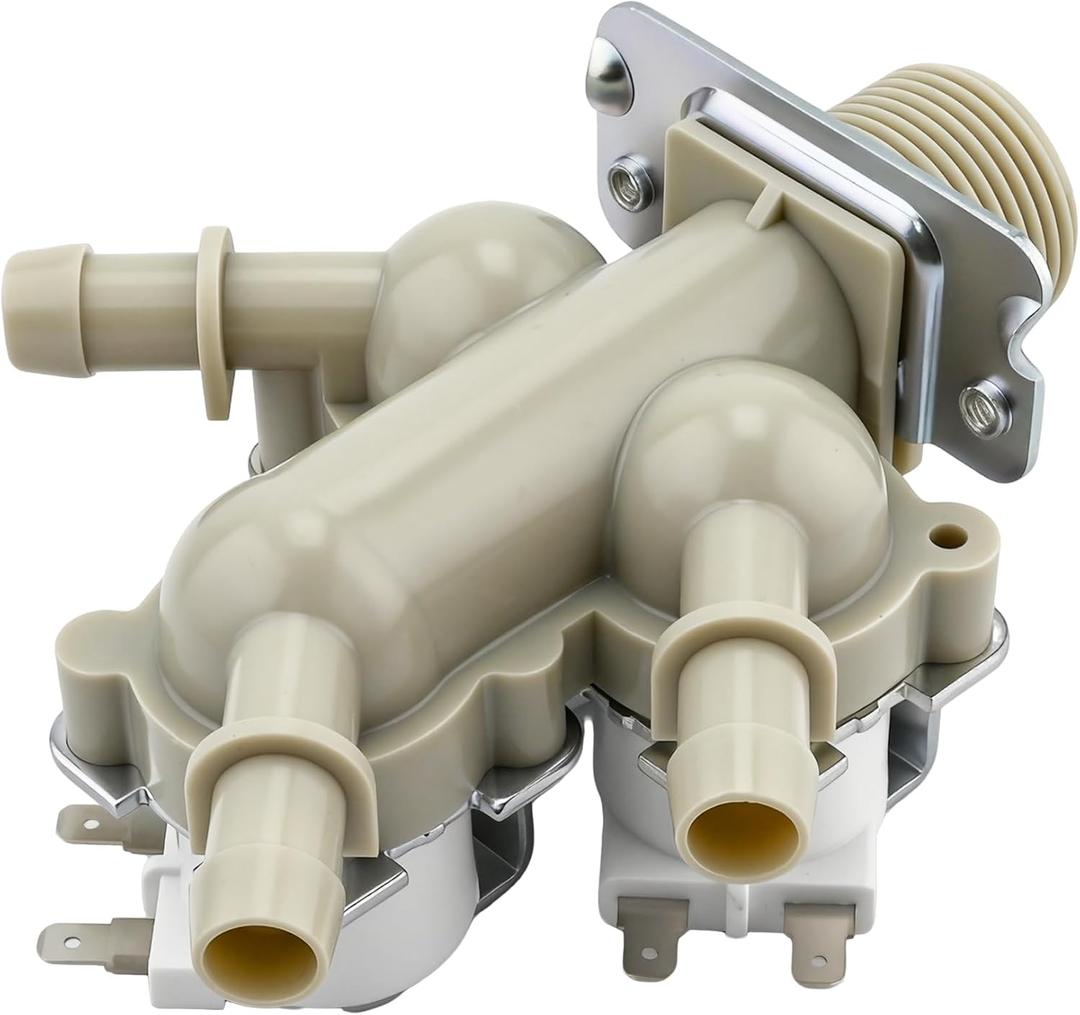 5221ER1003M Water Inlet Valve Assembly compatible with lg, kenmore washer WM3700HWA, WM3700HVA,79641782710, 79641782810 etc. Replace 4869495, AP6334246, EAP12579227, PS12579227, ALG51888, PD00050119
