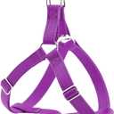 Plutus Pet Step in Dog Harness, Reflective, Adjustable, and Secure with Metal Buckles, Quick Fit Dog Harness for Puppy, Small, Medium and Large Dogs, Purple, S