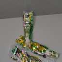 3P Sage Green Pink Gold Shower Party Decorations