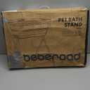 Beberoad 2 in 1 Dog Bath Tub Dog Washing Station for Bathing and Grooming, Elevated Collapsible Foldable Portable Shower Bathtub for Small Dogs Cats Pet, Indoor and Outdoor (Gray)