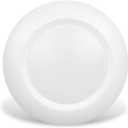 6 Inch LED Low Profile Recessed & Surface Mount Disk Light, Round, 15W, 900 Lumens, 3000K Warm White, CRI80, Driverless Design, Dimmable, cETLus Listed, White(1 Pack)