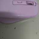 PEIOUS Wireless Mouse Jiggler  LED Wireless Mice with Buildin Mouse Mover, Rechargeable Moving Mouse for Laptop with Undetectable Random Movement Keeps Computers Awake  Purple