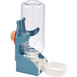 Bird Automatic Water Dispenser Cage Hanging Water Dispenser Parrots Birds Rabbits Cats Small Pets Water Dispensers Bowls Pet Toy (Blackish Green)