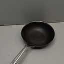 KitchenAid NITRO Carbon Steel Stir Fry Pan/Wok, Stainless Steel Handle, Compatible with All Cooktops, 10 Inch - Black