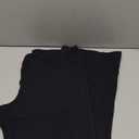 Houmous S-XXXL 29''31''33''35'' Inseam Women's Cotton Bootcut Pants Inner Pocket(Tall-35 Inseam-Black, X-Large)