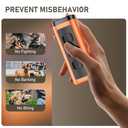 Dog Bark Deterrent Devices Rechargeable Anti-Barking Device for Dogs 50ft Long Range Ultrasonic Correct Your Dog's Bad Behavior at the Push of aButton Better Than Shock Collars or Dog Training Collars (Orange 1 Pack)