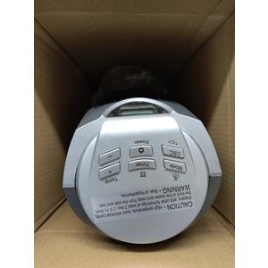 Comfort Zone Ceramic Tower Space Heater, 1500W Portable Electric Heater with 80 Oscillation, Digital Controls & Remote, Tip-Over & Overheat Protection, Indoor Heater for Home, Office & Bedroom