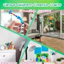 BEILUOYOO Wooden Painting Crafts for Kids - Art and Craft Kits for Kids 5-12 - Decorate & Build Your Own 3D Wood Animal Figures with Paint and Gem - Creative Activities Birthday Gifts for Girls Boys