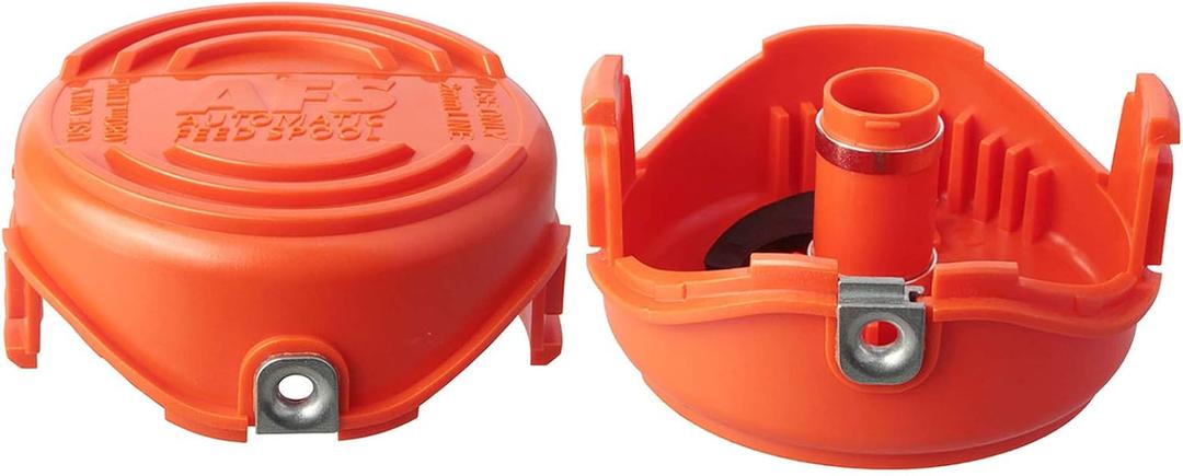 THTEN SF-080 Trimmer Spools Cap Covers Compatible with Black Decker GH3000 LST540 Weed Eater with 90583594 Cap Covers Parts Auto-Feed Single Line (2 Pack)
