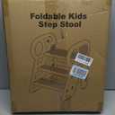 Toddler Step Stool for Bathroom Sink, Adjustable 3 Step Stop for Kids with Handles, Non-Slip Pads, Toilet Stool Potty Training, Kitchen Standing Tower for Bedroom Kitchen Counter Helper