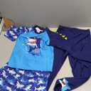 TFJH E 3PCS Kids Boys Long Sleeve Swimsuit UPF 50+ UV Sun Protective Swimwear  Size 130/64