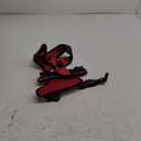 Truelove No Pull Dog Harness with Easy Control Handle and 2 Leash Attachments,Reflective Adjustable Pet Vest (Medium (Pack of 1), Red)