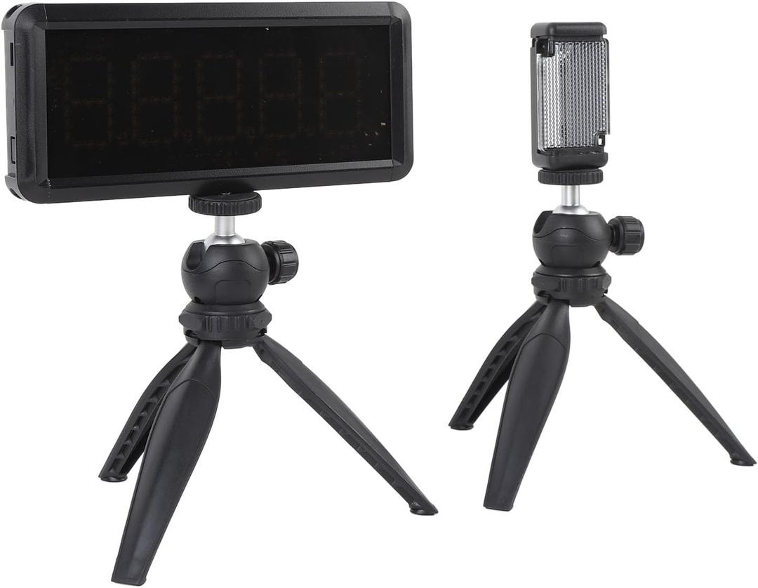 Luocute Timer for Sprints, Aluminum Alloy Water Proof LED Race Timing Clock Sprint Timer System, for Running Track Field Speed Training