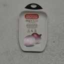 Dexas Chop & Scoop Cutting Board, Small 6.5 by 10.5 inches, White with Black Handle