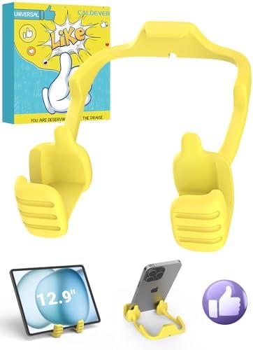 Stocking Stuffers for Teens Boys Girls Kids Tablet Stand for iPad: Universal Compatible Thumbs Up Lazy Cell Phone Stand Holder for Desk Women Men Wife Adults Gifts for Christmas Birthday, Pack Of 2