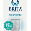 Brita Water Filtration Filter Refills, Compatible with Brita Refillable Filter Pitchers (3 Pack)