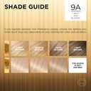 L'Oreal Paris Superior Preference Luminous Fade-Defying Permanent Hair Color, Hair Dye For Up to 9 Weeks of Radiance, Light Ash Blonde 9A, 1 Hair Dye Kit