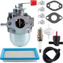0C1535ASRV Carburetor Tune Up Kits Fits for Generac 4000XL 4000 XL 4000EXL 4000 EXL Generator Parts for Nikki 97747 C1535 GH220HS GN220 W436BRE T44 7.8HP Generators Carb With 78601 Air Filter