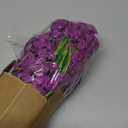 LikSoor 21 Bundles Artificial Outdoor UV Resistant Flowers No Fade Fake Outside Flowers Plastic Greenery Faux Shrubs Garden Porch Window Box Home Decoration(Violet)