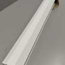 BlindsAvenue Cellular Honeycomb Cordless Polyester Shade, 9/16" Single Cell, Light Filtering, White, Size: 27" W x 72" H