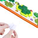 Winlyn 24 Sets St. Patrick's Day Decorations DIY 3D Shamrock Bookmark Craft Kits Blank Foam Bookmarks Lucky Shamrock Four Leaf Clover Stickers for Kids Reading Gifts Classroom Activities Art Projects