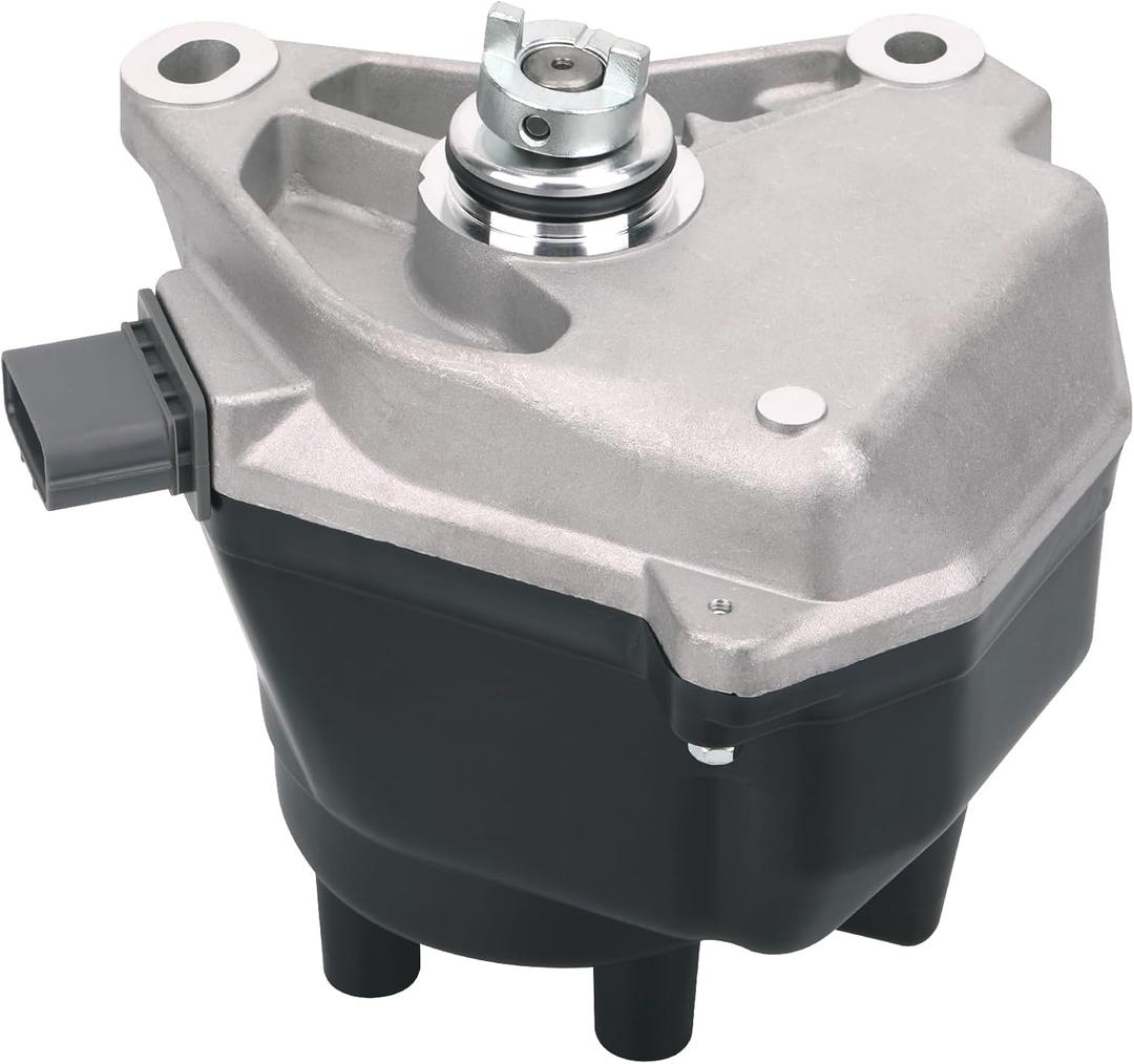 AiYiGu Ignition Distributor with Cap and Rotor Compatible with 1998 1999 2000 2001 2002 Acura CL/Honda Accord LX EX SE L4 2.3L Replacement 30100PAAA01 30100PAA02