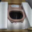 Self Cleaning Litter Box for Multiple Cats | Automatic Cat Litter Box with Auto Safety Sensors | Covered Odor Control with App Control WiFi Pink