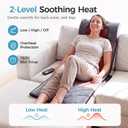 2026 Upgraded Full Body Massage Mat and Shiatsu Neck Massage Pillow