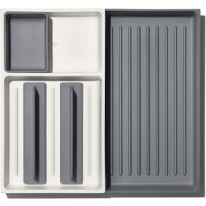 OXO Good Grips Drawer, Large Expandable Kitchen Tool Organizer, White