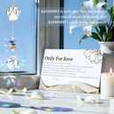 Pet Memorial Gift, Unique Sympathy Suncatcher Idea for Pet Loss, Clear Crystal Rainbow Maker, Thoughtful Dogs and Cats Remembrance Bereavement Box