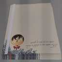 100 PCS Christmas Holy Family Holiday Letterhead Christmas Border Computer Paper Stationery Paper for Note Letters to Santa Holiday Printer Papers Invitations Office School 8.5 x 11 In