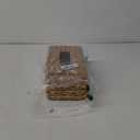 AuldHome Design Water Hyacinth Dryer Sheet Dispenser (Natural); Woven Fabric Softener Sheet Holder for Laundry Room