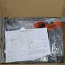 10 Gallon Aquarium Stand with Power Outlet, 3 Tier Heavy Duty Metal Fish Tank Stand with Storage, Fish Tank Table for Home Office, 21.3" x 11.8" x 29", Rustic Brown