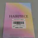 CJL HAIR 2PCs Small Cute Messy Bun Hair Piece for Thin Hair Women Mini Synthetic Curly Bun Scrunchies Updo Hairpieces Sahara Beige