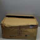 Outdoor Pendant Light, 23.6" H Large Exterior Hanging Light, 3-Light Outdoor Chandelier, Modern Black Outside Hanging Lantern Ceiling Mount with Clear Glass for Porch Patio Farmhouse