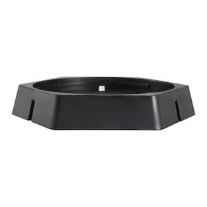 VEVOR RV Leveling Pads 9 Inch Round Landing Feet Permanent Attached Jack Stabilizers Rubber Jack Pads 5000 lbs Capacity per RV Jack Pad 5th Wheels Travel Trailers Class A/C Motorhomes (4-Pack)