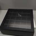 Rock Display Case. Shadow Box with Shelves for Rock Collection Display Case. Use for Arrowhead, Crystal, Fossil, Trinket Display case and Organizer.