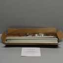 Curtain Rods for windows 28-78 inch, 5/8 inch Decorative Nickel Splicing Heavy Duty Metal Curtain Rod set with Brackets