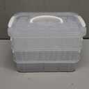 91pcs Bead storage container, 3-Tier bead organizer boxes and craft storage boxes,Bead storage Stackable portable box,DIY Jewelry Craft Nails, Bracelets, Jewelry, Diamonds, Pens, (3 Tier)