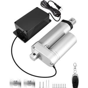 Smart Chicken Coop Door Opener with Timer, Remote Control Automatic Chicken Cage Door Opener Closer, IP44 Weatherproof for Poultry Duck Hen House, Up to 40m Range, Easy Installation