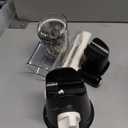 Cambom Rotary Cheese Grater Hand Crank Cheese Shredder for Fresh Cheese, Vegetable, Nuts,Non-slip Suction Base, Free Cleaning Brush Three Blades, Black