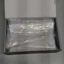 Amerdeco 10 Pack Brushed Satin Nickel and Gold Cabinet Pulls 5 Inch(128MM) Hole Centers Kitchen Cabinet Handles Cabinet Hardware Cupboard Handles Drawer Pulls