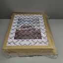 PEALSN 11x14 Picture Frame Set of 6, Display Pictures 8x10 with Mat or 11x14 without Mat for Wall Mounting or Table Top Display, Photo Frames Collage for Wall Decor, Gold