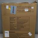 WAOWAO Clear Baby Gate for Stairs Modern Design Acrylic Auto Close Pet Gate, 29.52-47.24" Wide Safety Baby Gate for Doorways,White Clear Dog Gates Indoor, Hallways,Kitchen