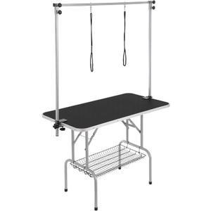 VEVOR Pet Grooming Table Two Arms with Clamp, for Medium and Small Dogs