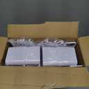 Pegboard Combination Kit, 8 Peg Boards and 30 Accessories Modular Hanging Black Pegboard for Walls, Office Wall Organizer, Keys Holder on Wall, Nursery Storage, 44"x22" Black (White)